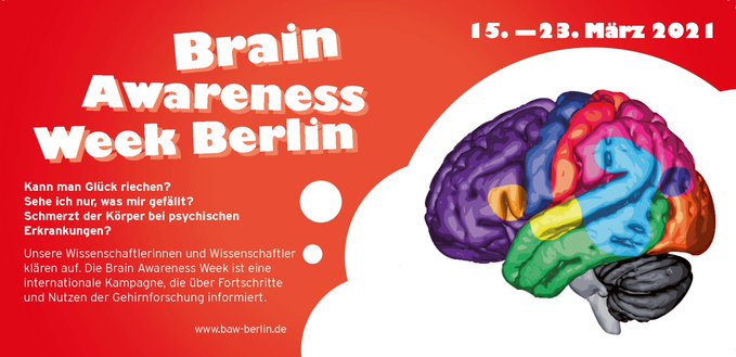 International Brain Awareness Week 2021, 15-23, March 2021